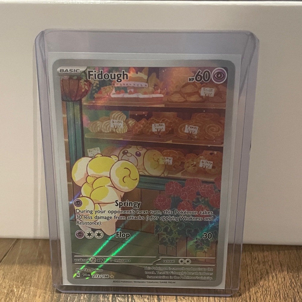 Pokemon Card - Fido with Yellow and Red Accents
